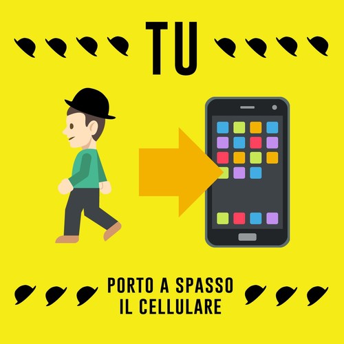 Porto a spasso il cellulare_poster_image