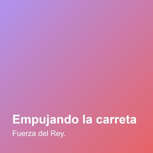 Empujando la carreta
