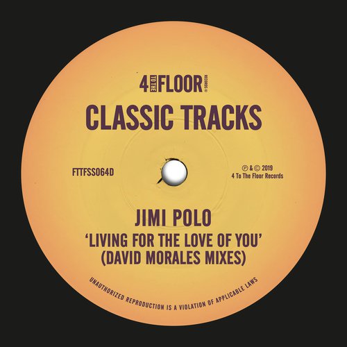 Living For The Love Of You (David Morales Def Instrumental)