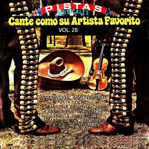 Pistas Musicales. Cante Como Su Artista Favorito, Vol. 28