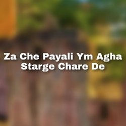Za Che Payali Ym Agha Starge Chare De