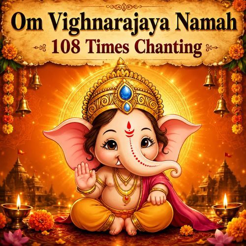 Om Vighnarajaya Namah 108 Times Chanting