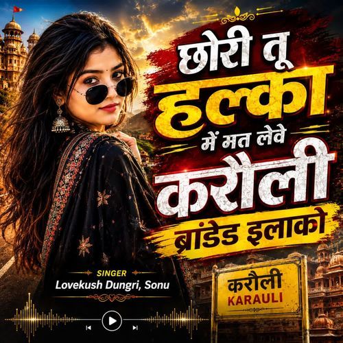 छोरी तू हल्का में मत लेवे करौली ब्रांडेड इलाको