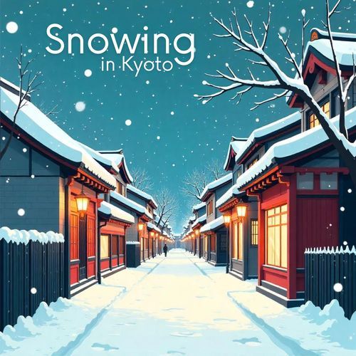 Snowing in Kyoto: Winter Japanese Lofi