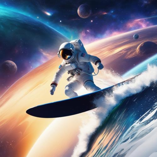 surfing in the space