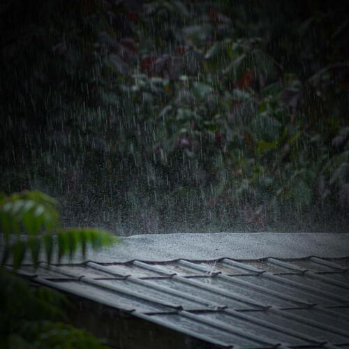 Relaxing Sound of Rain Drops on a Rooftop for Mindfulness and Relaxation_poster_image