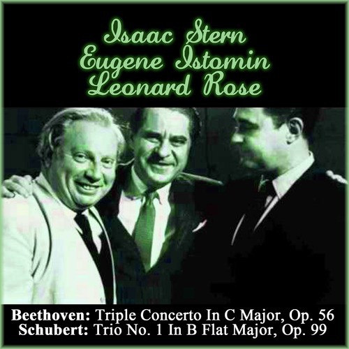 Trio No. 1 In B Flat Major, Op. 99: I. Allegro Moderato