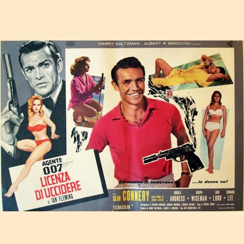 Agente 007 Licenza Di Uccidere (Sean Connery James Bond 007 Ursula Andress Original Soundtrack 1962)