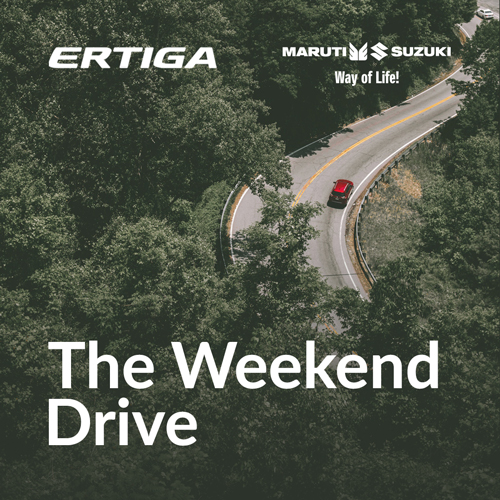 The Weekend Drive with Maruti Suzuki Ertiga